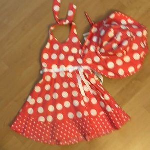 Rare Editions Summer Dress with hat 3 T